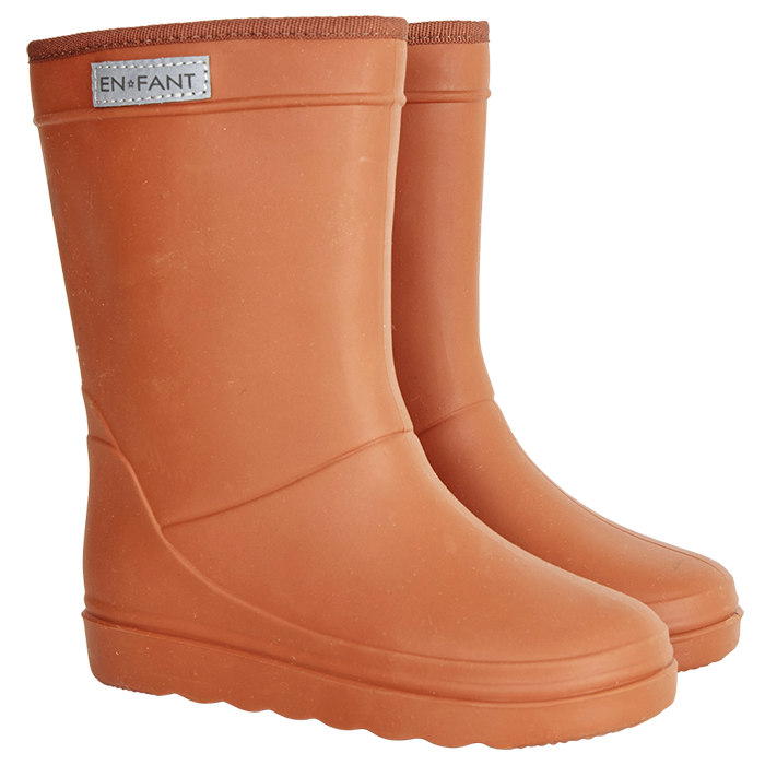 Enfant thermoboots leather brown gevoerd www.littlelegends.nl