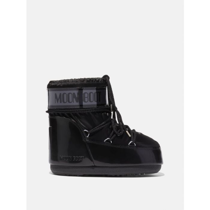 ICON LOW GLANCE BLACK SATIN