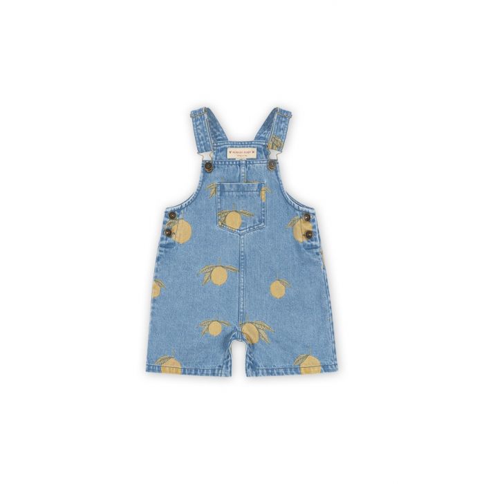 Konges Slojd overall gots lemon denim www.littlelegends.nl