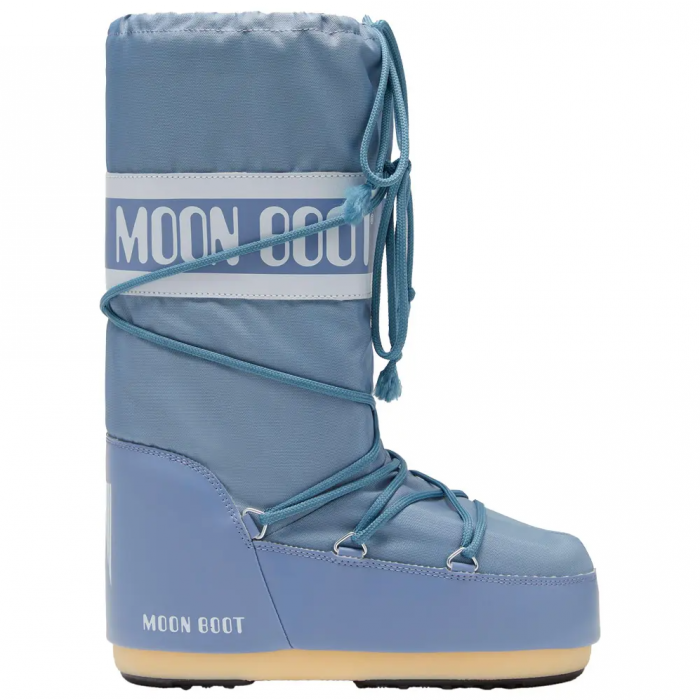Moon Boot Icon Nylon grijs Elephant Grey www.littlelegends.nl