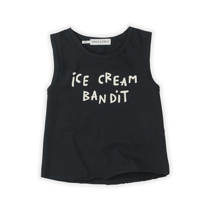 Sproet & Sprout tanktop icecream bandit www.littlelegends.nl