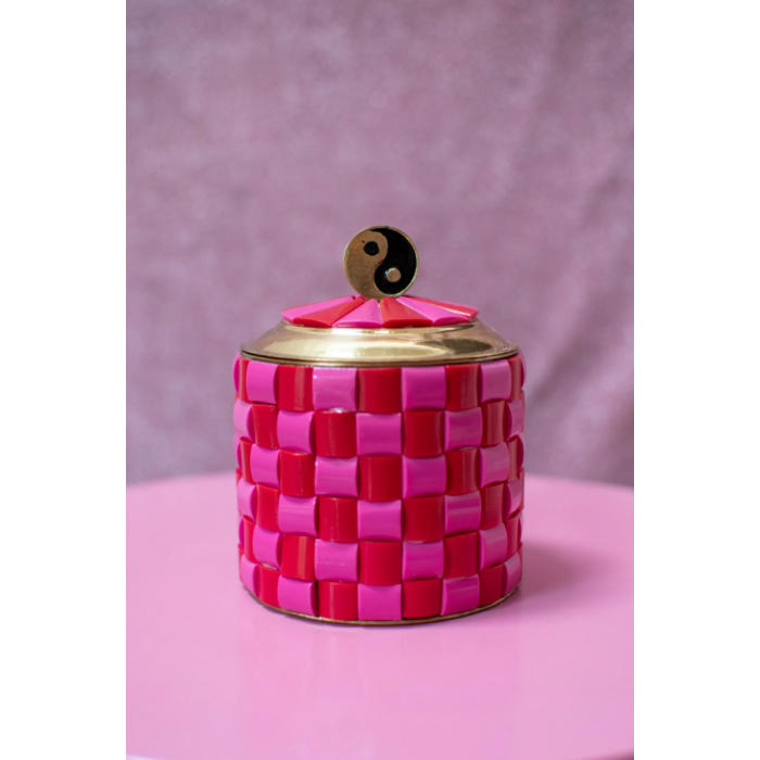 Deans the label treasurebox pink red yinyang www.littlelegends.nl