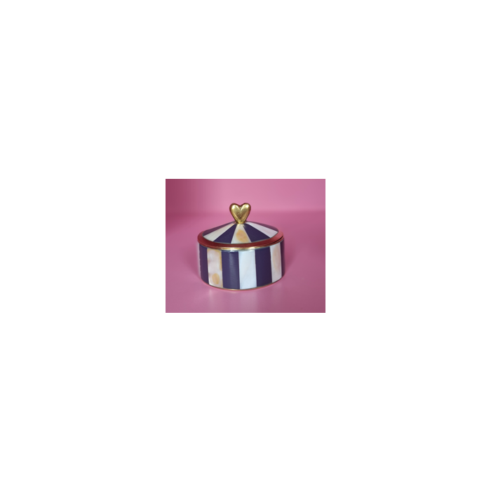 Deans the label paars wit treasurebox www.littlelegends.nl