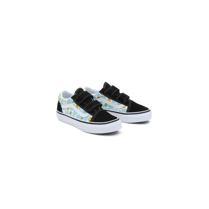 Vans old skool melted check smiley www.littlelegends.nl