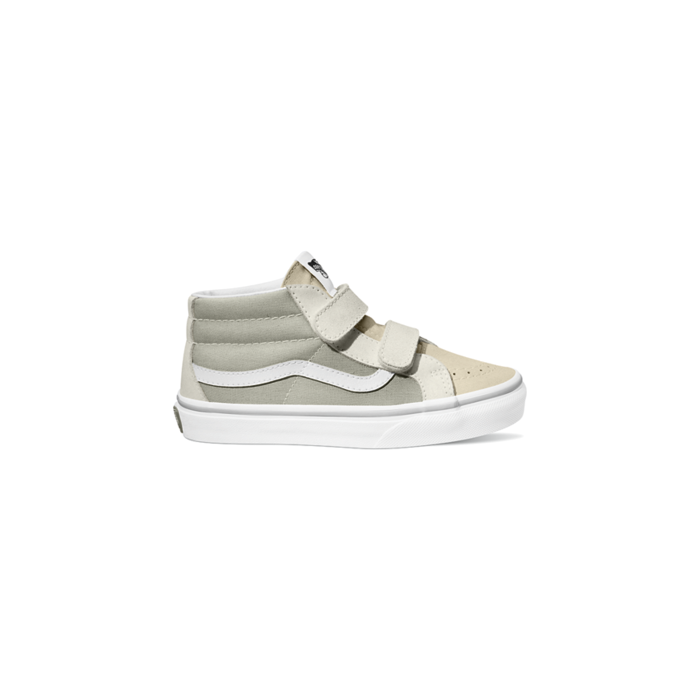 Vans Sk8 Mid Reissue klittenband natural block www.littlelegends.nl