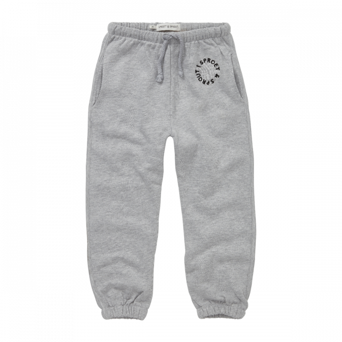 Sproet en Sprout sweatpants grey melee grijs www.littlelegends.nl