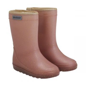 ENFANT THERMOBOOTS ROSE TAUPE GLITTER