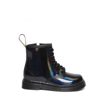 Dr Martens 1460 t black rainbow www.littlelegends.nl