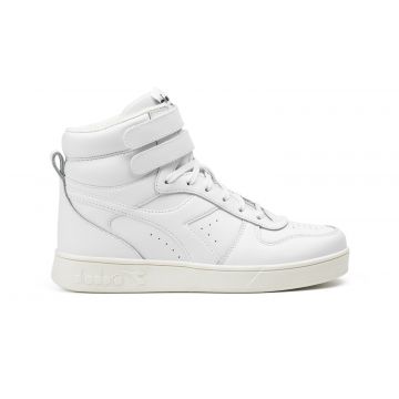 Diadora Magic Basket Mid GS sneakers wit www.littlelegends.nl