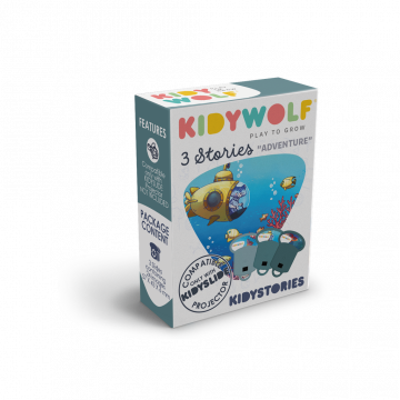 kidywolf kidystories voor kidyslide avontuur www.littlegends.nl