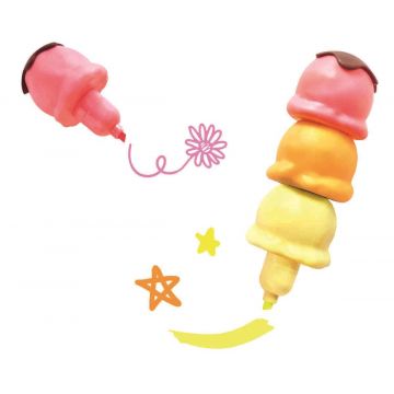 Be happy markeerstiften ijsbollen 