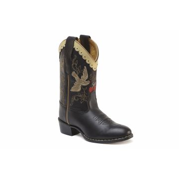 Bootstock x Copenhagen Colors cowboylaarzen dove black www.littlelegends.nl