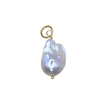 Bonnie Studios Big Baroque Pearl hanger www.littlelegends.nl