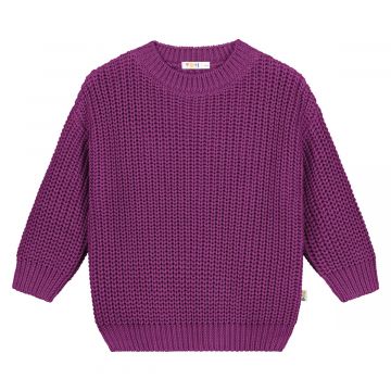 Yuki Kidswear gebreide trui dahlia www.littlelegends.nl
