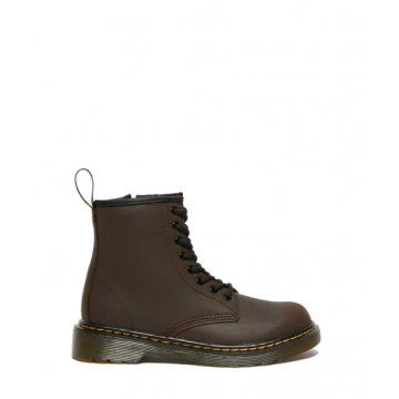 DR MARTENS MET BONT GEVOERD 