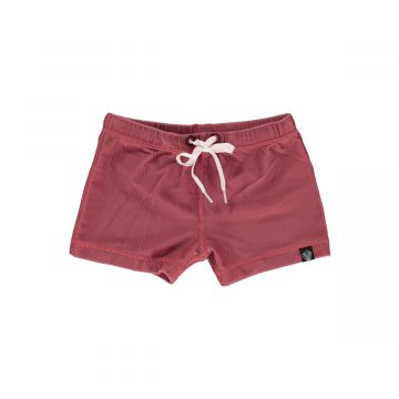 UV ZWEMBROEKJE GARNET RIBBED