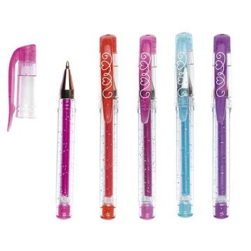 Glitter gelpennen set www.littlelegends.nl