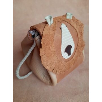 ATELIER OVIVE GRIZZLY BEAR BAG RUST - CAMEL