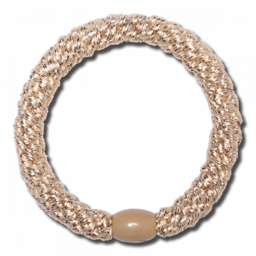 Mast Studio haarelastiekje beige glitter www.littlelegends.nl