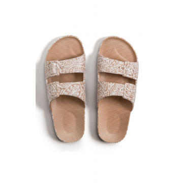 Freedom Moses slippers Kash Kamel bruin www.littlelegends.nl
