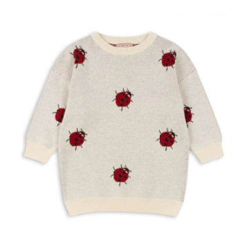 Konges Slojd knit dress ladybug