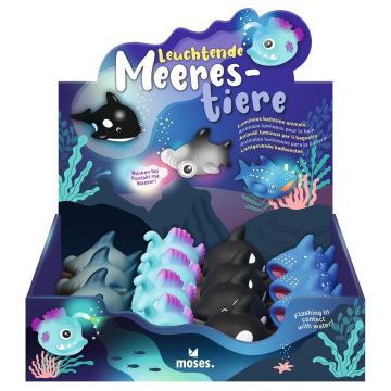 Lichtgevende bad zeedieren 