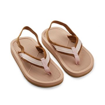 Liewood Travis teenslipper roze www.littlelegends.nl