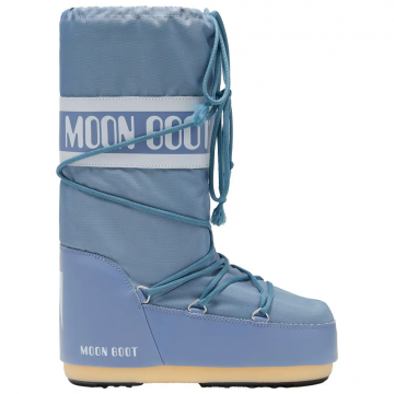 MOON BOOT ICON NYLON ELEPHANT GREY