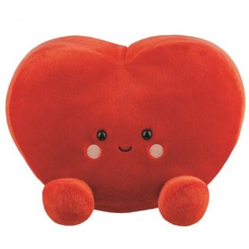 Palm Pals knuffel hart groot 25cm www.littlelegends.nl
