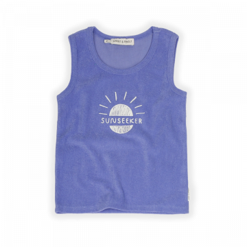 Sproet en Sprout terry tanktop hemdje sunseeker www.littlelegends.nl