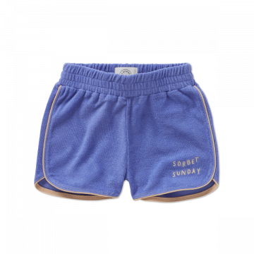 Sproet en Sprout terry sport shorts badstof blue bell sorbet sunday www.littlelegends.nl