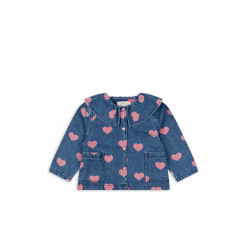 KONGES SLØJD MAGOT DENIM SHIRT COEUR PINK