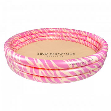 Swim Essentials zwembad roze zebra 150 diameter www.littlelegends.nl
