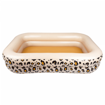 Swim Essentials Beige leopard zwembad www.littlelegends.nl
