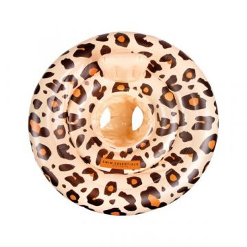 Swim Essentials babyfloat beige leopard www.littlelegends.nl
