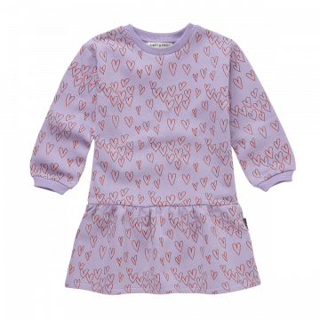 SPROET & SPROUT DRESS HEARTS PRINT