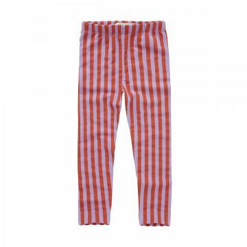Sproet en sprout rood lila gestreepte legging www.littlelegends.nl