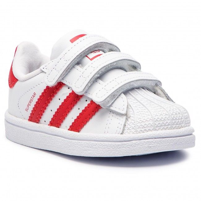 Adidas superstar metallic kinderen rood hot sale