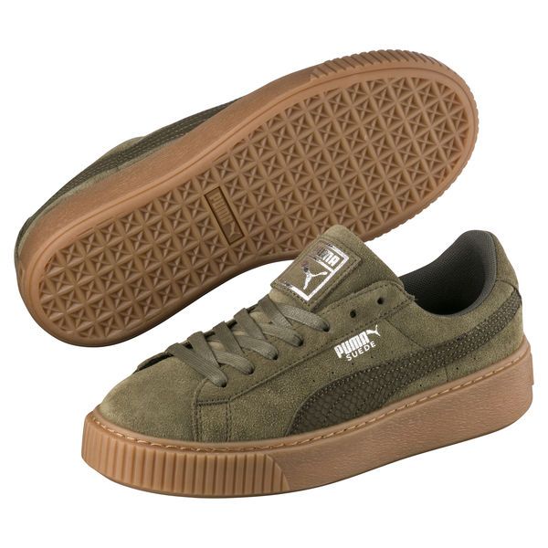 PUMA SUEDE PLATFORM ANIMAL
