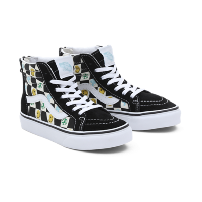Witte hoge vans best sale