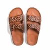 FREEDOM MOSES SLIPPERS TOFFEE LEOPARD