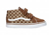 VANS SK8-MID REISSUE V CHECKERBOARD BRUIN/WIT