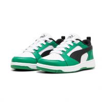 Puma Rebound V6 low groen www.littlelegends.nl