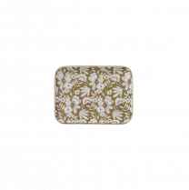 Bonheur du Jour plateu klein geel bloemen www.littlelegends.nl