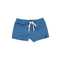 UV ZWEMBROEKJE HIGH TIDE RIBBED, blauw beschermende swimshort voor kinderen, beach & bandits, upf50+, www.littlelegends.nl