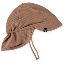 Beach & Bandits chocolade ribbed hat 