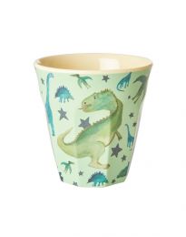 KLEINE MELAMINE BEKER DINO PRINT