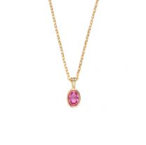 A New Day Amsterdam ketting Elegant Crystal roze www.littlelegends.nl