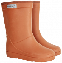 Enfant thermoboots leather brown gevoerd www.littlelegends.nl