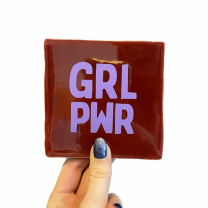 GRL PWR tegel bordeauxrood-paars